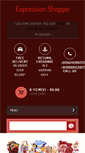 Mobile Screenshot of expressionshoppe.com